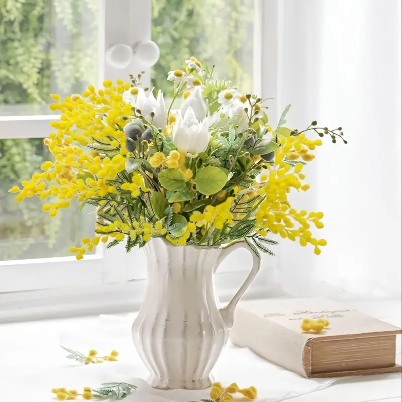 Artificial Yellow Acacia Flowers