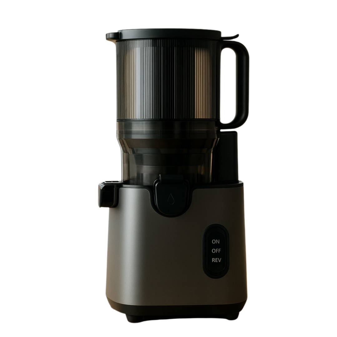 Cold Extraction Press Juicer 400W with 5 Inch Feed and Dual Strainers