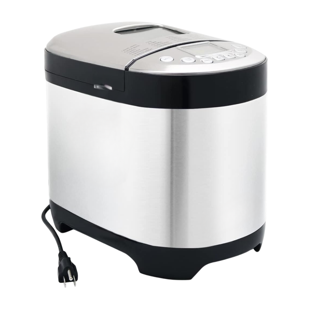29 in 1 Automatic Bread Maker with Custom Menus and LCD Display