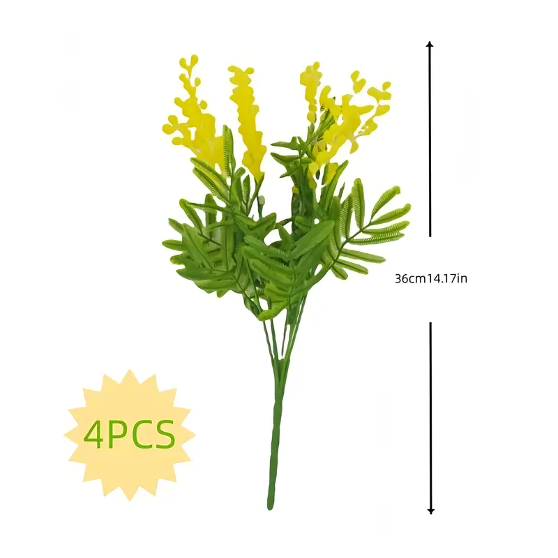 Artificial Yellow Acacia Flowers