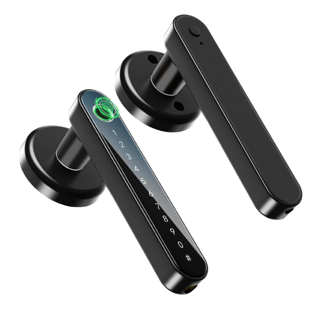 Biometric Smart Door Lock with Fingerprint PIN App Access and Auto Lock
