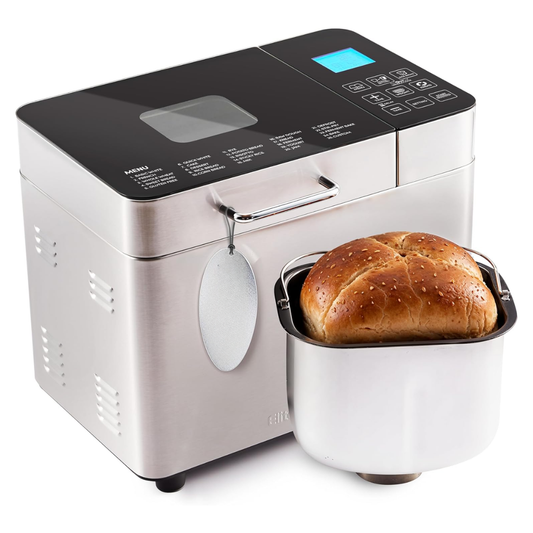 Bread Maker Machine with 24 Programs 2-Pound Loaf Capacity and Nonstick Pan