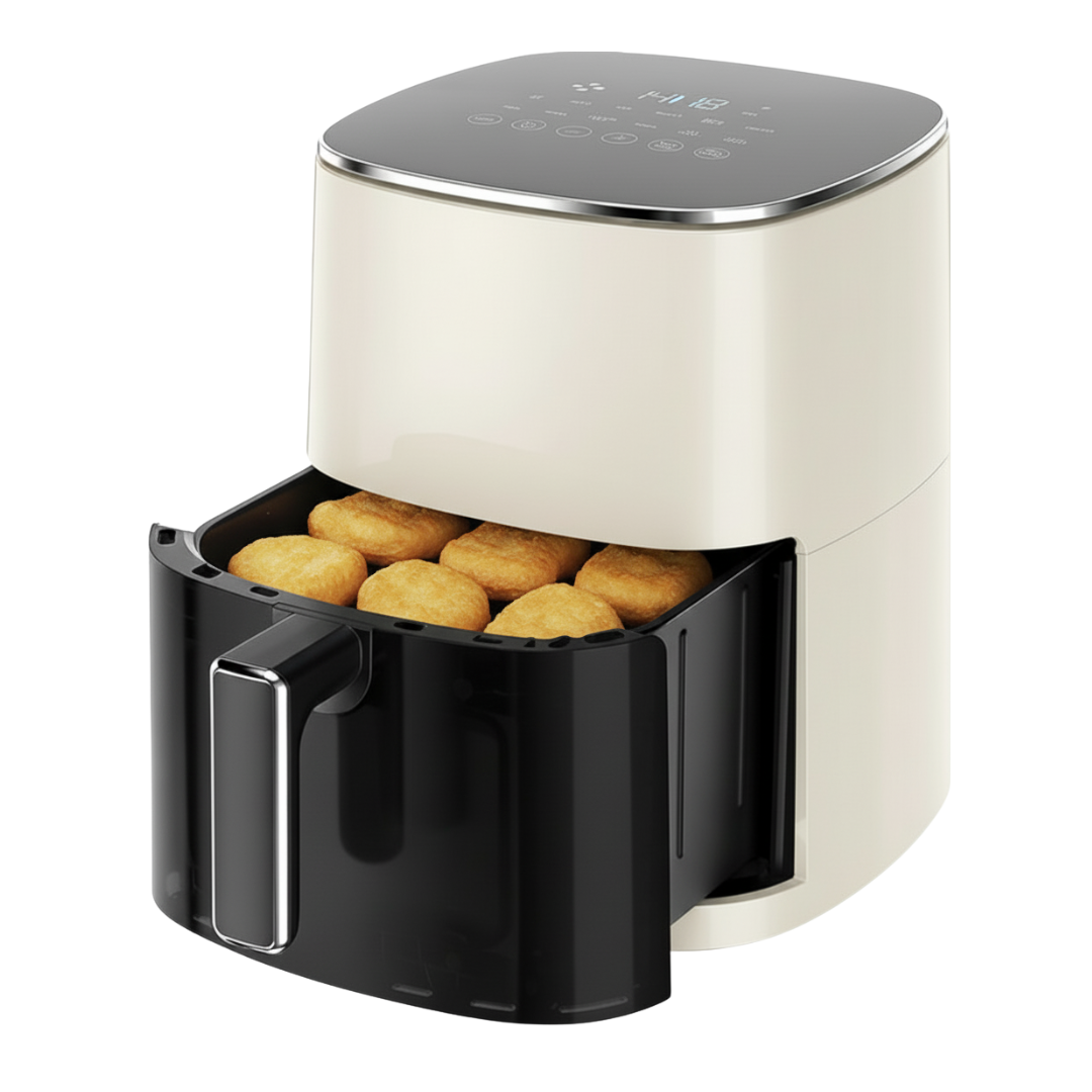 Digital Air Fryer Oven 6 Quart with 12 Presets & Built-In Viewing Panel