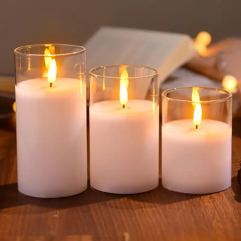 Flameless Candles Set