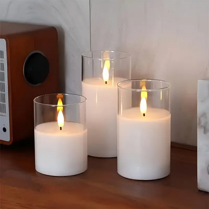 Flameless Candles Set