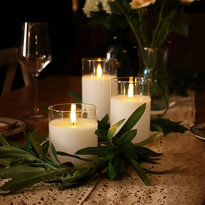 Flameless Candles Set