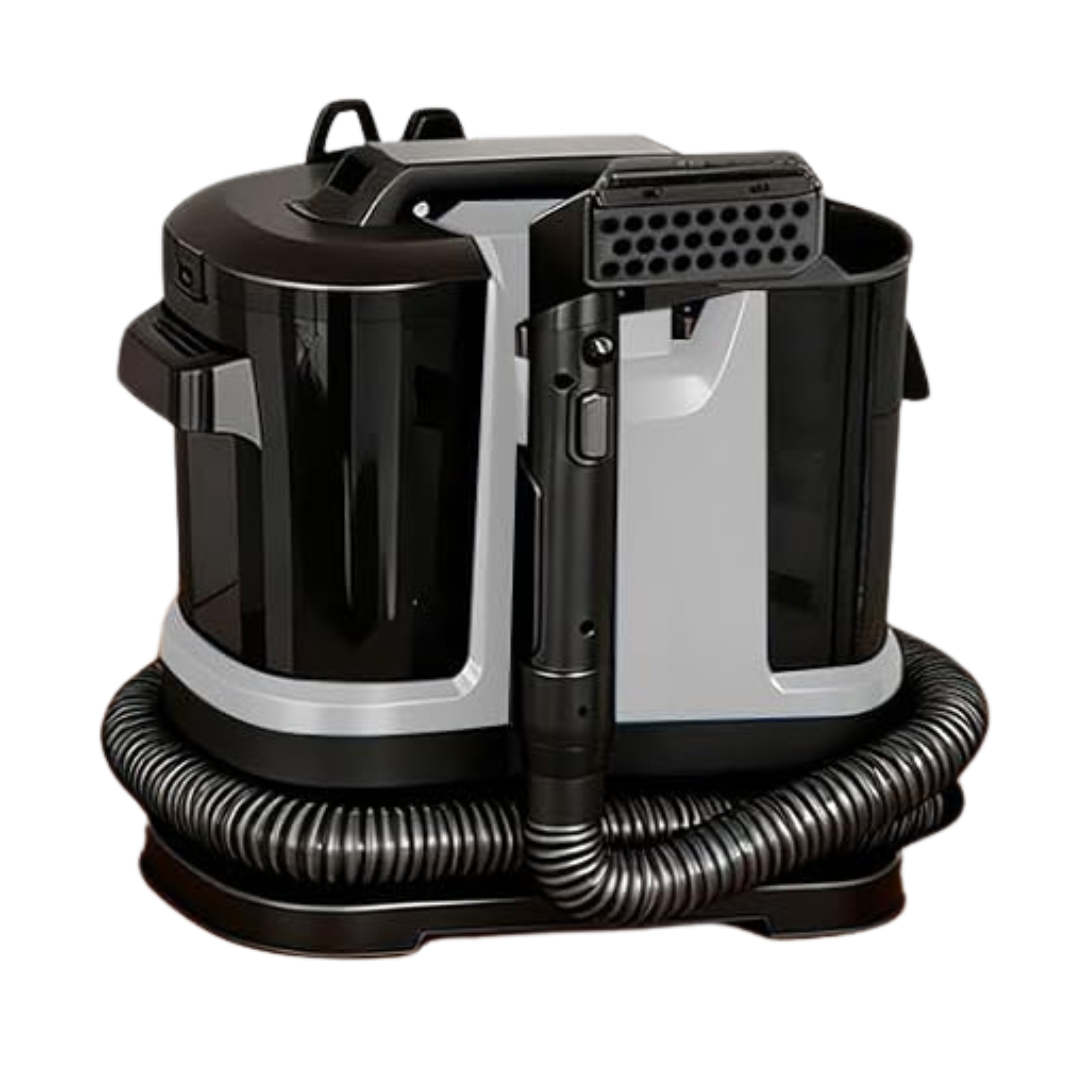 Portable 18Kpa Carpet and Upholstery Cleaner with Dual Tank Design