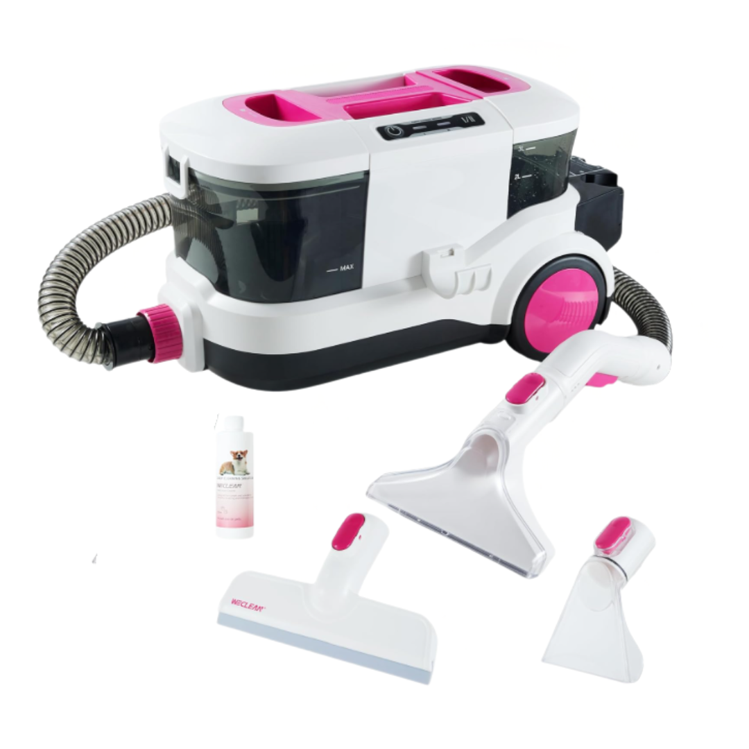 Portable Carpet Spot Cleaner with Dual Tanks and High Suction Power