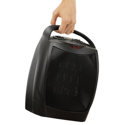 Portable Ceramic Space Heater with Thermostat Fan and Auto Shut Off