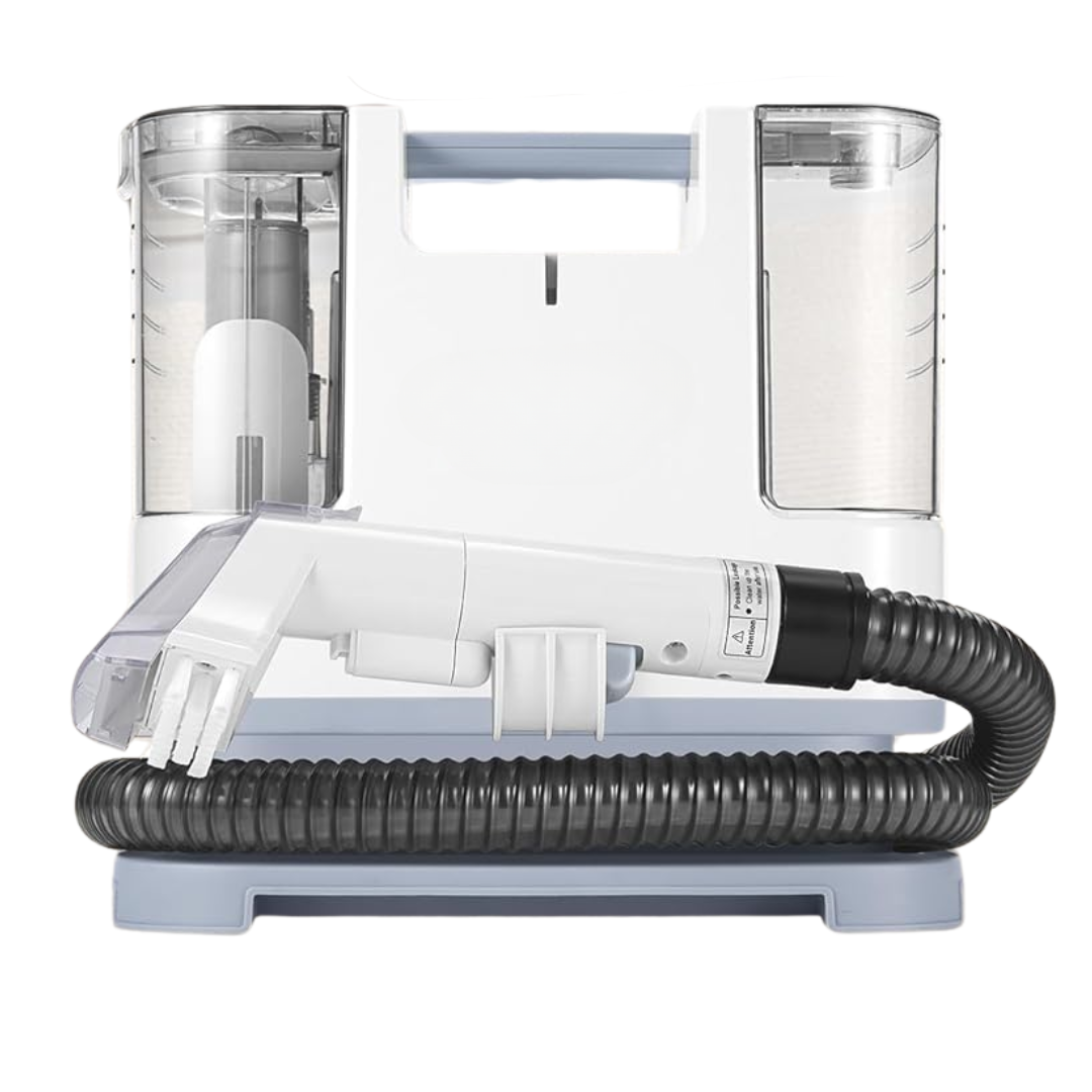 Portable Upholstery and Carpet Cleaner with Dual Tank Extractor