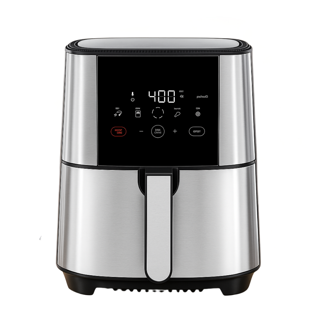 Touchscreen Air Fryer with LED Reminder and Auto Shutoff