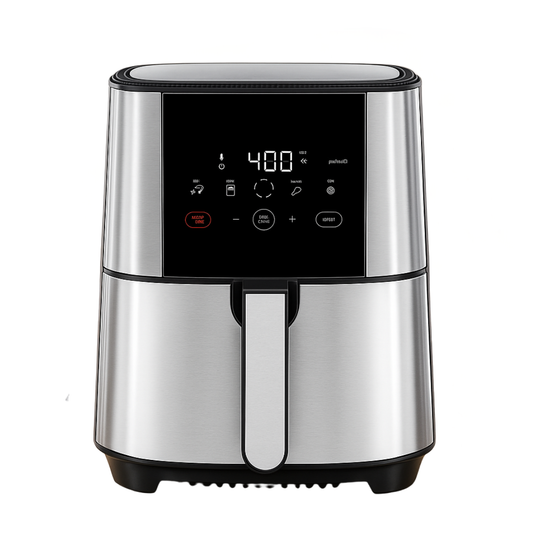 Touchscreen Air Fryer with LED Reminder and Auto Shutoff